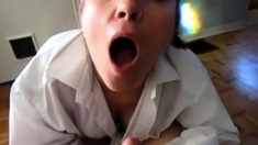 Cum in mouth school girl