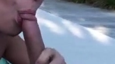 amateur blowjob cumshot finish in her mouth