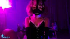 Sexy hottie Anetta Keys enjoys a solo toy masturbation