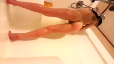 Curly Blonde Teen Records Solo Dildo Masturbation More at