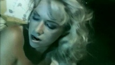 Blonde slut hardcore fuck and blowjob