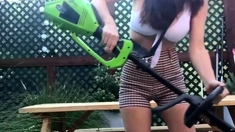 Amateur teen outdoor sex
