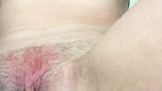 Big boobs milf masturbates with her dildo