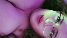 Dildo solo 49 years BBW housewife with big boobs