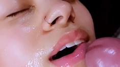 Japanese teen blowjob and hard fuck uncensored