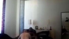 Interracial Blowjob with My Tenant