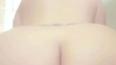 Amateur brunette ariana marie solo toying