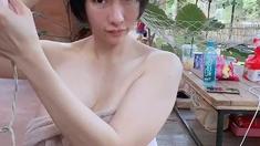 Amateur Asian Webcam Strip Masturbation