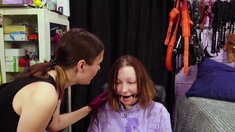 (ManyVids) MistressPriest - Slave girl hair cutting