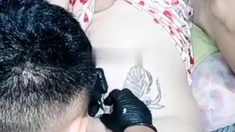 Tante Bikin Tato Di Meki Memek Indahnya