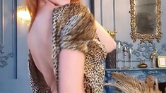 Close up pussy solo dildoing