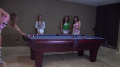 Star, Adriana, Mandie & Red: Doubles Pool, Butt Plugs