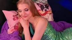 Skinny pierced amateur redhead rough fucking huge toys