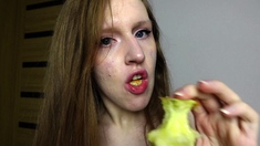 Amateur redhead teen fucked by big black guy