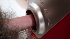 Vacuum Cleaner Hole: Cumming Inside