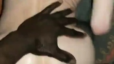 Lovely Horny MILF Enjoys Huge Toy and Big Cock in Her Ass