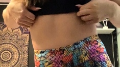 Sexy Teen Ebony Solo Toy Masturbation