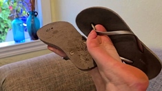 Beautiful Brunette Foot Fetish