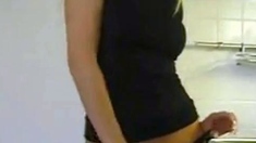 Blonde Amateur Princess's Webcam Striptease