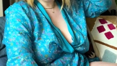 Big Boobs Milf Masturbates With Her Dildo