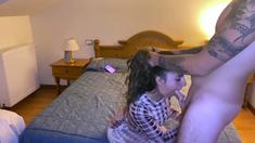 Spanish Cunt Sucks And Rides Dick Perfectly