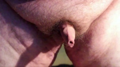 Chubby Guy's Little Joystick Swings Freely