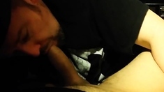 My horny old Uncle sucks my twink cock