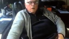 grandpa jerking off